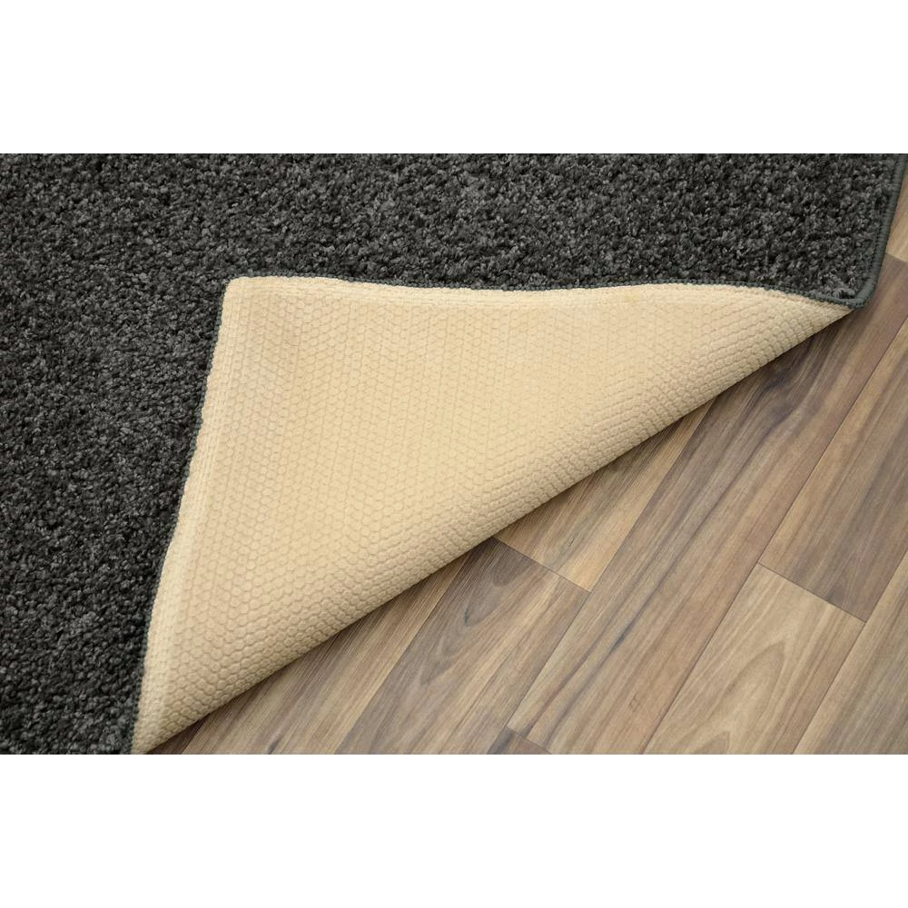 Skyline Shag Cinder Gray 5 Ft. x 7 Ft. Area Rug by Garland Rug 5 Skyline Shag Cinder Gray 5 Ft. x 7 Ft. Area Rug by Garland Rug - Image 3