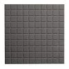 Square Design 19.69 in. x 19.69 in. Dark Gray Rubber Tile by ROPPE -ROPPE ONLINE STORE dark gray roppe gym floor tiles 9943p150 64 1000