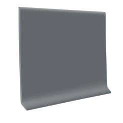 Pinnacle Dark Gray 4 in. x 120 ft. x 1/8 in. Rubber Wall Cove Base Coil by ROPPE