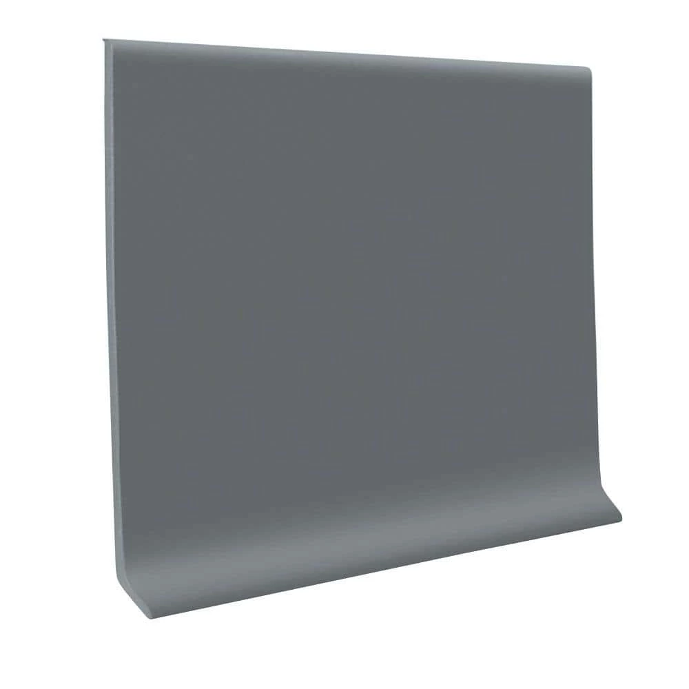 Pinnacle Dark Gray 4.5 in. x 120 ft. x 1/8 in. Rubber Wall Cove Base Coil by ROPPE 3 Pinnacle Dark Gray 4.5 in. x 120 ft. x 1/8 in. Rubber Wall Cove Base Coil by ROPPE