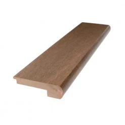 Dirt 0.375 in. Thick x 2.78 in. Wide x 78 in. Length Hardwood Stair Nose by ROPPE