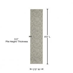 Classic Berber Earth Tone 2 ft. x 8 ft. Runner Rug by Garland Rug 12 Classic Berber Earth Tone 2 ft. x 8 ft. Runner Rug by Garland Rug -ROPPE ONLINE STORE earth tone garland rug area rugs ca000n02409601 76 1000