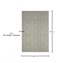 Classic Berber Earth Tone 6 ft. x 9 ft. Area Rug by Garland Rug 12 Classic Berber Earth Tone 6 ft. x 9 ft. Area Rug by Garland Rug -ROPPE ONLINE STORE earth tone garland rug area rugs ca000n07210801 76 1000