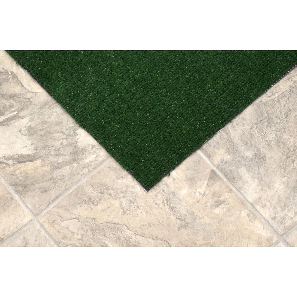 Artificial Grass Green 6 ft. x 9 ft. Indoor/Outdoor Area Rug by Garland Rug 4 Artificial Grass Green 6 ft. x 9 ft. Indoor/Outdoor Area Rug by Garland Rug - Image 2