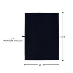 Ivy Indigo 5 ft. x 7 ft. Floral Area Rug by Garland Rug -ROPPE ONLINE STORE indigo garland rug area rugs cl010n060084e5 76 1000