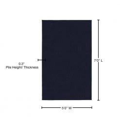 Medallion Indigo 5 ft. x 7 ft. Area Rug by Garland Rug -ROPPE ONLINE STORE indigo garland rug area rugs ma000n060084e5 76 1000