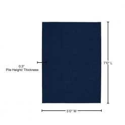 Town Square Indigo 5 ft. x 7 ft. Area Rug by Garland Rug -ROPPE ONLINE STORE indigo garland rug area rugs ts000n060084e5 76 1000