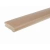 Ivory 0.75 in. Thick x 2.78 in. Wide x 78 in. Length Hardwood Stair Nose by ROPPE