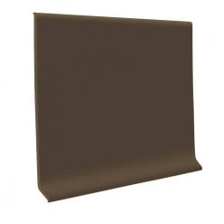 Light Brown .125 in. x 4 in. x 48 in. Vinyl Wall Cove Base (30-Pieces) by ROPPE