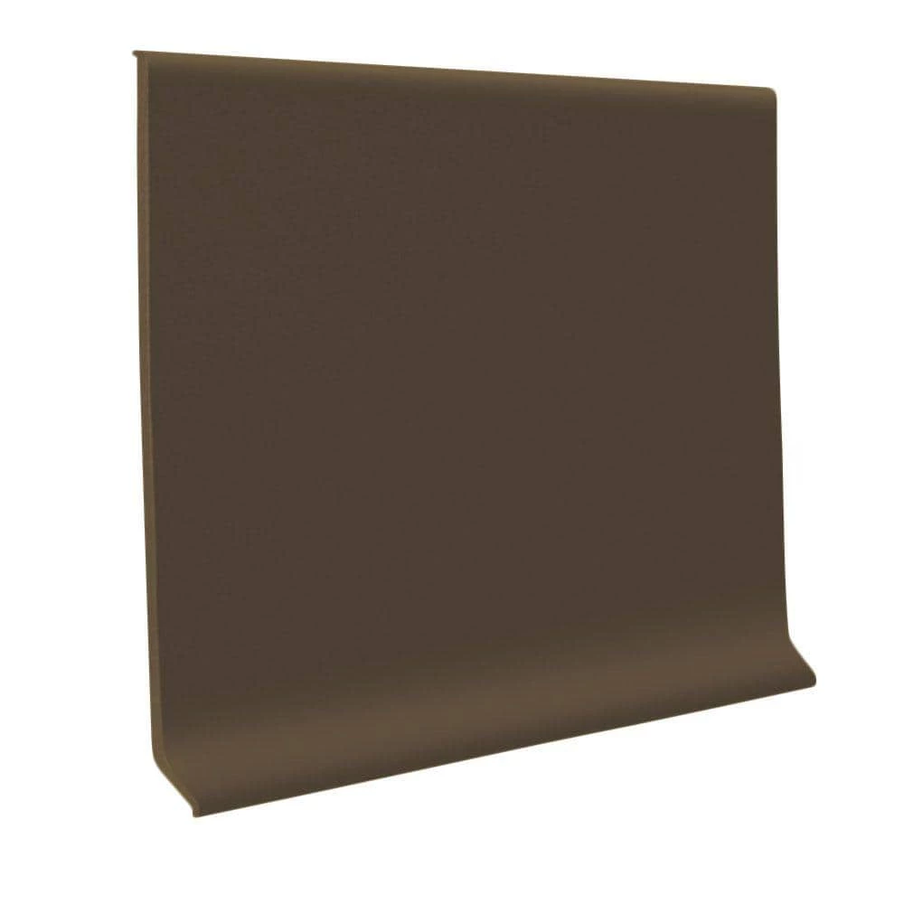 Light Brown .125 in. x 4 in. x 48 in. Vinyl Wall Cove Base (30-Pieces) by ROPPE 3 Light Brown .125 in. x 4 in. x 48 in. Vinyl Wall Cove Base (30-Pieces) by ROPPE