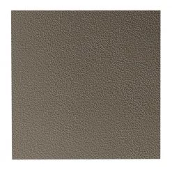 Hammered Pattern 19.69 in. x 19.69 in. Lunar Dust Rubber Tile by ROPPE