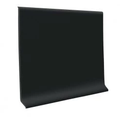 Vinyl Black 6 in. x 1/8 in. x 120 ft. Wall Cove Base Coil by ROPPE