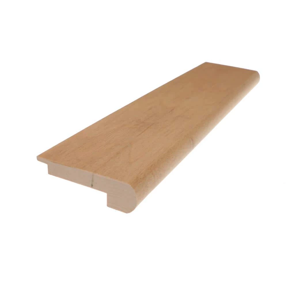 Merit 0.375 in. Thick x 2.78 in. Wide x 78 in. Length Hardwood Stair Nose by ROPPE 3 Merit 0.375 in. Thick x 2.78 in. Wide x 78 in. Length Hardwood Stair Nose by ROPPE