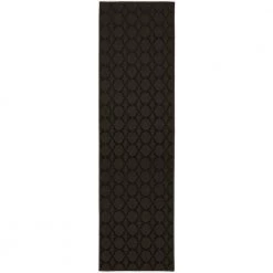 Sparta Mocha 3 ft. x 8 ft. Trellis Runner Rug by Garland Rug