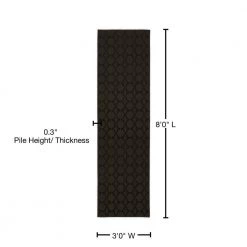 Sparta Mocha 3 ft. x 8 ft. Trellis Runner Rug by Garland Rug -ROPPE ONLINE STORE mocha garland rug area rugs cl100n03609604 76 1000