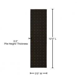 Sparta 3 ft. x 12 ft. Mocha Runner Rug by Garland Rug 12 Sparta 3 ft. x 12 ft. Mocha Runner Rug by Garland Rug -ROPPE ONLINE STORE mocha garland rug area rugs cl100n03614404 76 1000