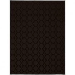 Sparta Mocha 7 ft. 6 in. x 9 ft. 6 in. Trellis Area Rug by Garland Rug