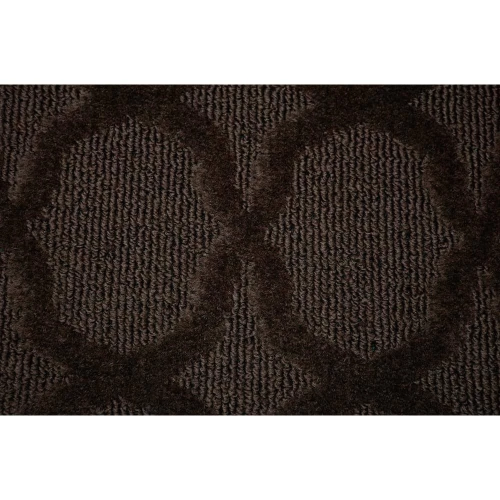 Sparta 12 Ft. x 12 Ft. Area Rug Mocha by Garland Rug 6 Sparta 12 Ft. x 12 Ft. Area Rug Mocha by Garland Rug - Image 4