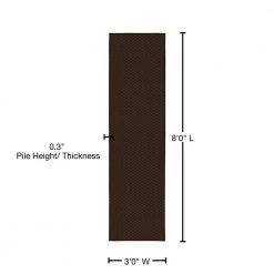 Medallion Mocha 3 ft. x 8 ft. Runner Rug by Garland Rug 12 Medallion Mocha 3 ft. x 8 ft. Runner Rug by Garland Rug -ROPPE ONLINE STORE mocha garland rug area rugs ma000n03609604 76 1000