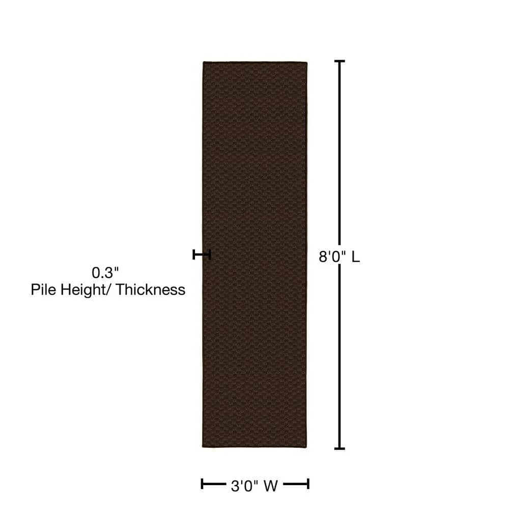 Medallion Mocha 3 ft. x 8 ft. Runner Rug by Garland Rug 7 Medallion Mocha 3 ft. x 8 ft. Runner Rug by Garland Rug - Image 5