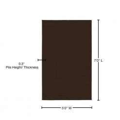 Medallion Mocha 5 ft. x 7 ft. Area Rug by Garland Rug -ROPPE ONLINE STORE mocha garland rug area rugs ma000n06008404 76 1000