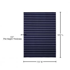 Avery Navy 7 ft. x 10 ft. Area Rug by Garland Rug 12 Avery Navy 7 ft. x 10 ft. Area Rug by Garland Rug -ROPPE ONLINE STORE navy garland rug area rugs av000n08412010 76 1000