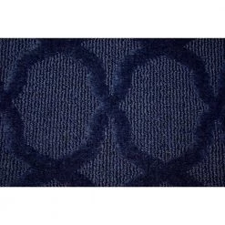 Sparta Navy 2 ft. x 12 ft. Trellis Runner Rug by Garland Rug -ROPPE ONLINE STORE navy garland rug area rugs cl100n02414410 1f 1000