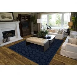 Sparta 12 Ft. x 12 Ft. Area Rug Navy by Garland Rug 13 Sparta 12 Ft. x 12 Ft. Area Rug Navy by Garland Rug -ROPPE ONLINE STORE navy garland rug area rugs cl100n14414410 31 1000