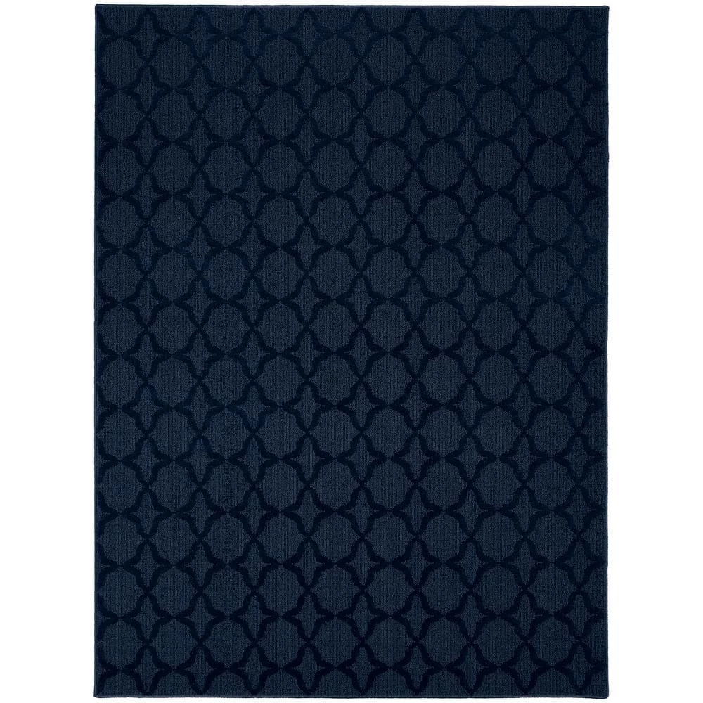 Sparta 12 Ft. x 12 Ft. Area Rug Navy by Garland Rug 3 Sparta 12 Ft. x 12 Ft. Area Rug Navy by Garland Rug