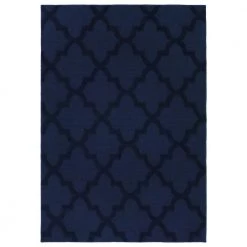 Quatro Navy 9 ft. x 12 ft. Area Rug by Garland Rug