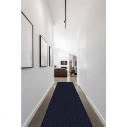 Medallion Navy 3 ft. x 8 ft. Runner Rug by Garland Rug -ROPPE ONLINE STORE navy garland rug area rugs ma000n03609610 31 1000