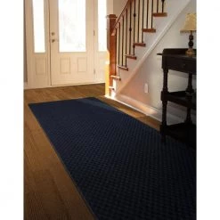 Medallion Navy 3 ft. x 12 ft. Runner Rug by Garland Rug 13 Medallion Navy 3 ft. x 12 ft. Runner Rug by Garland Rug -ROPPE ONLINE STORE navy garland rug area rugs ma000n03614410 31 1000
