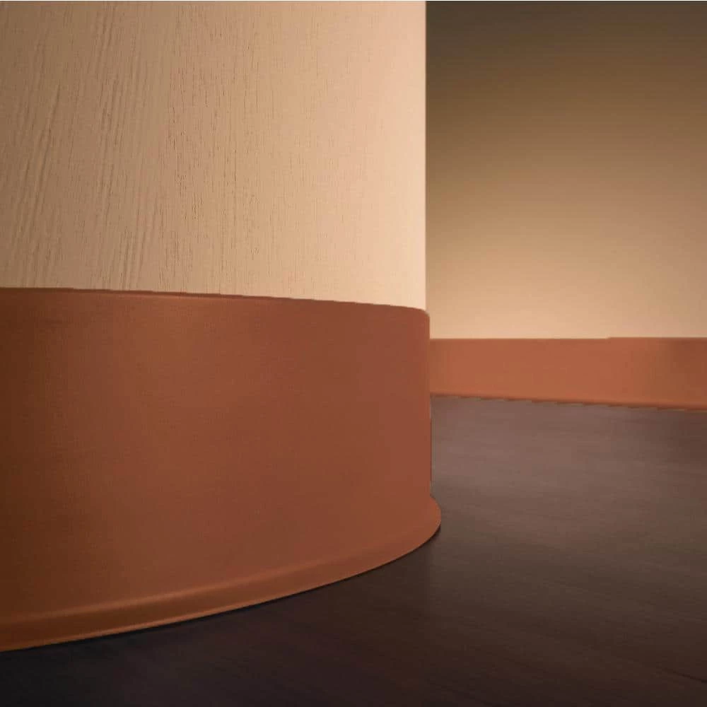 700 Series Nutmeg 0.125 in. x 4 in. x 48 in. Thermoplastic Rubber Wall Cove Base (30-Pieces) by ROPPE 6 700 Series Nutmeg 0.125 in. x 4 in. x 48 in. Thermoplastic Rubber Wall Cove Base (30-Pieces) by ROPPE - Image 4