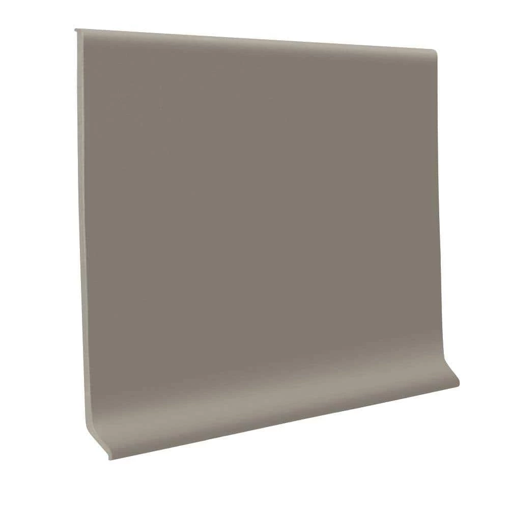 Pinnacle Pewter 4 in. x 1/8 in. x 48 in. Rubber Wall Cove Base (30-Pieces) by ROPPE 3 Pinnacle Pewter 4 in. x 1/8 in. x 48 in. Rubber Wall Cove Base (30-Pieces) by ROPPE