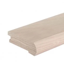 Quinn 0.75 in. Thick x 2.78 in. Wide x 78 in. Length Hardwood Stair Nose by ROPPE