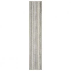 Carnival Stripe Random Earth Tone 2 ft. x 12 ft. Runner Rug by Garland Rug