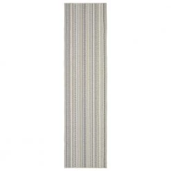 Carnival Stripe Random Earth Tone 3 ft. x 12 ft. Runner Rug by Garland Rug