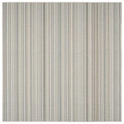 Carnival Stripe Random Earth Tone 12 ft. x 12 ft. Area Rug by Garland Rug