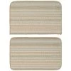 Carnival Random Earth Tone 18 in. x 28 in. Stripe (2-Piece) Rug Set by Garland Rug -ROPPE ONLINE STORE random earth tone garland rug rug sets cv000n2p0258 64 1000