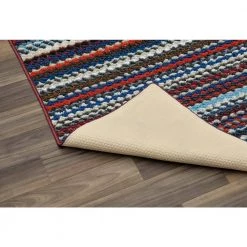 Carnival Stripe Random Multi Color 3 ft. x 12 ft. Runner Rug by Garland Rug -ROPPE ONLINE STORE random multi color garland rug area rugs cv000n03614459 66 1000