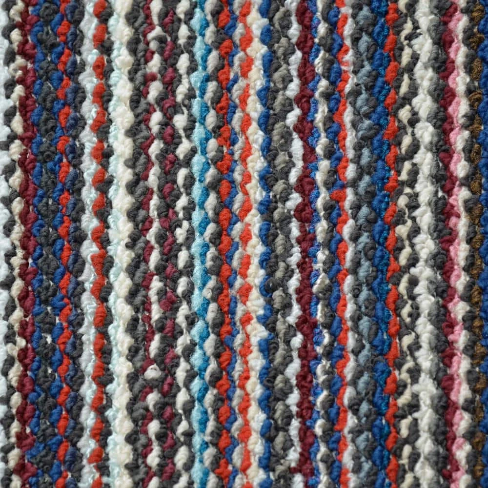 Carnival Stripe Random Multi Color 9 ft. x 12 ft. Area Rug by Garland Rug 6 Carnival Stripe Random Multi Color 9 ft. x 12 ft. Area Rug by Garland Rug - Image 4