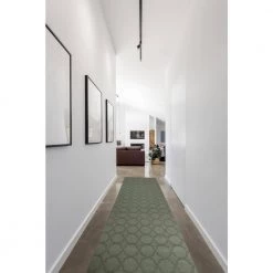 Sparta Sage 3 ft. x 12 ft. Runner Rug by Garland Rug -ROPPE ONLINE STORE sage garland rug area rugs cl100n03614405 31 1000