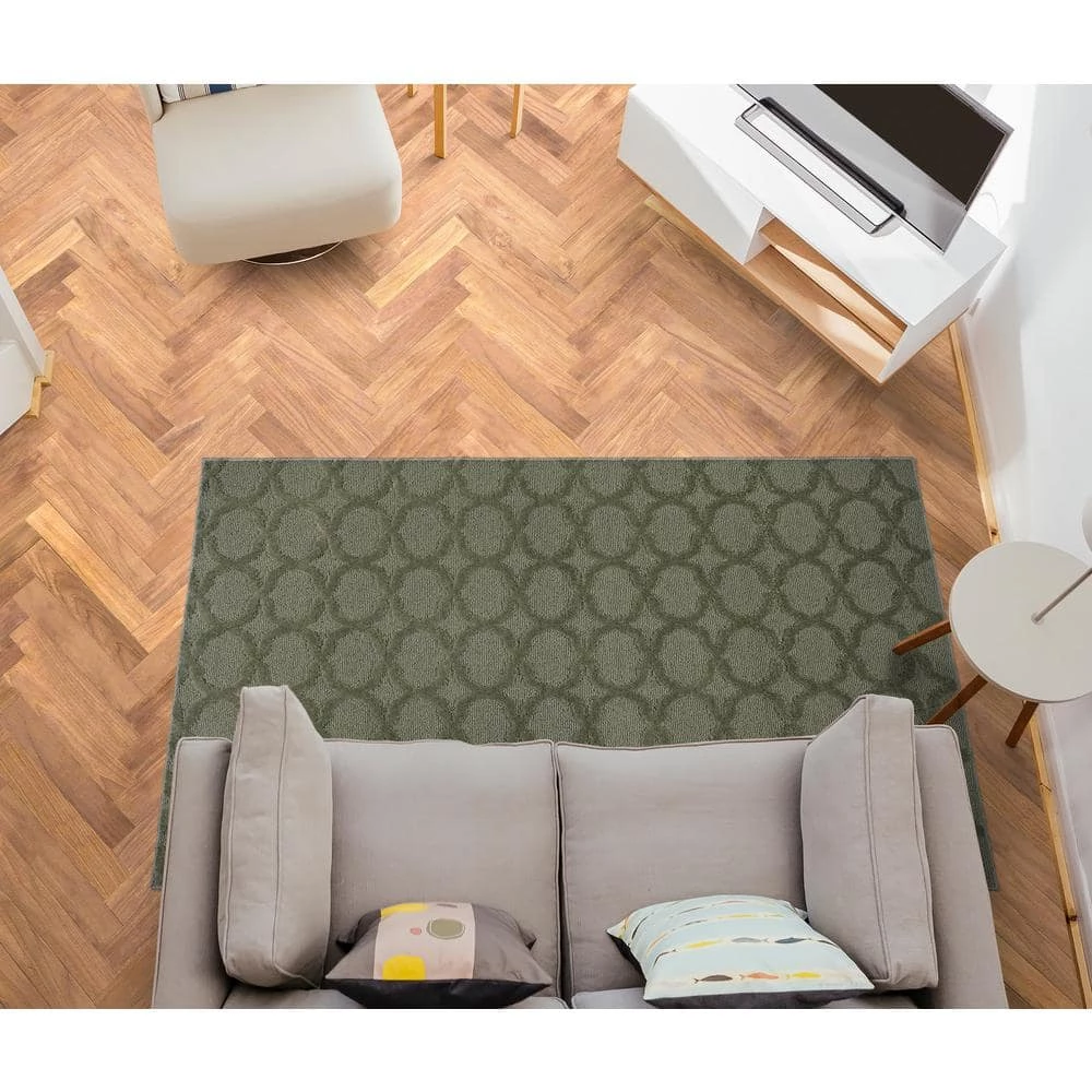 Sparta Sage 4 ft. x 6 ft. Area Rug by Garland Rug 7 Sparta Sage 4 ft. x 6 ft. Area Rug by Garland Rug - Image 5