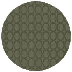 Sparta Sage 5 ft. Round Area Rug by Garland Rug