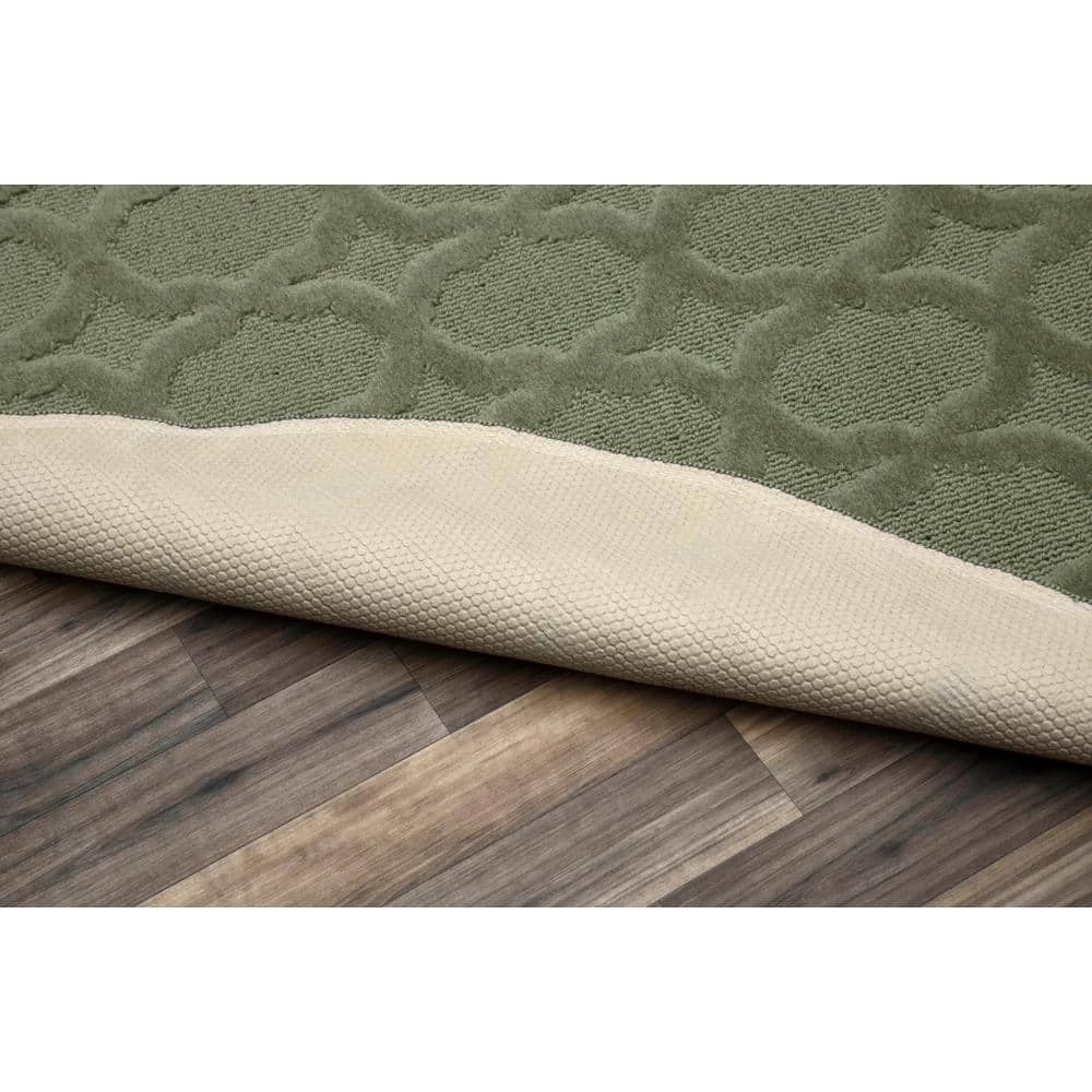 Sparta Sage 5 ft. Round Area Rug by Garland Rug 5 Sparta Sage 5 ft. Round Area Rug by Garland Rug - Image 3