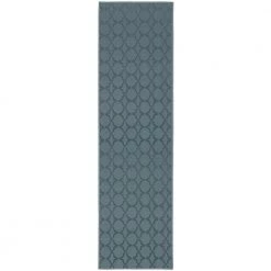 Sparta Sea Foam 3 ft. x 8 ft. Trellis Runner Rug by Garland Rug