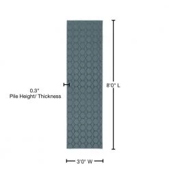 Sparta Sea Foam 3 ft. x 8 ft. Trellis Runner Rug by Garland Rug -ROPPE ONLINE STORE sea foam garland rug area rugs cl100n03609608 76 1000