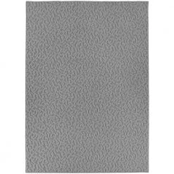 Ivy Silver 7 ft. 6 in. x 9 ft. 6 in. Floral Area Rug by Garland Rug