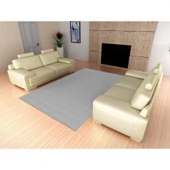 Medallion Silver 7 ft. 6 in. x 9 ft. 6 in. Area Rug by Garland Rug 13 Medallion Silver 7 ft. 6 in. x 9 ft. 6 in. Area Rug by Garland Rug -ROPPE ONLINE STORE silver garland rug area rugs ma000n090114d7 31 1000