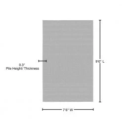 Medallion Silver 7 ft. 6 in. x 9 ft. 6 in. Area Rug by Garland Rug 12 Medallion Silver 7 ft. 6 in. x 9 ft. 6 in. Area Rug by Garland Rug -ROPPE ONLINE STORE silver garland rug area rugs ma000n090114d7 76 1000